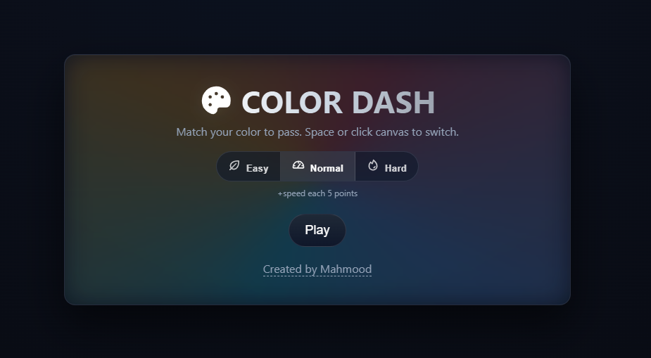 Color Dash Game screenshot 2