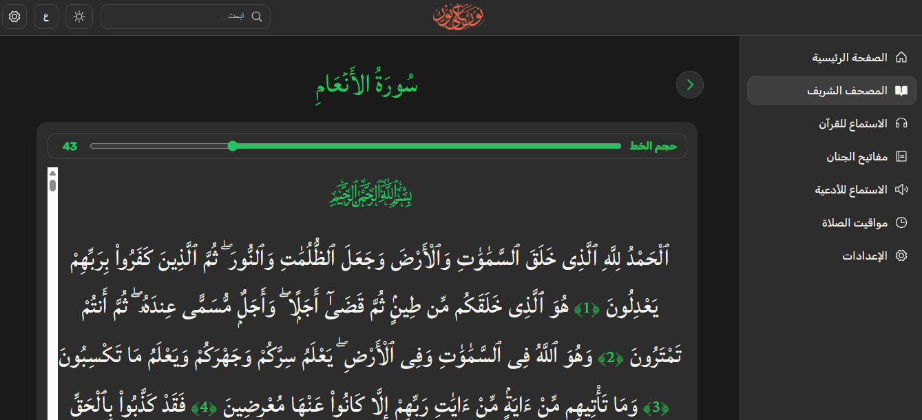 Noor Ala Noor screenshot 3